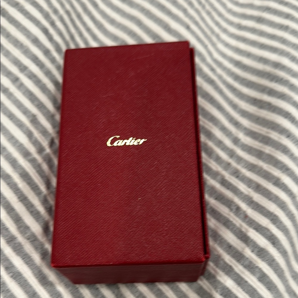 Cartier Red Jewelry Box